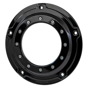 Rick's Motorcycles Rick's Motorcycles, derby cover ''Porthole''. Gloss black