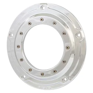 Rick's Motorcycles Rick's Motorcycles, derby cover ''Porthole''. Polished