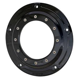 Rick's Motorcycles Rick's Motorcycles, derby cover ''Porthole''. Gloss black