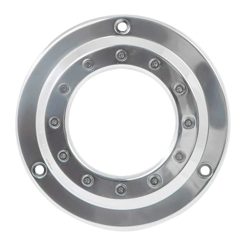 Rick's Motorcycles Derby cover ''Porthole''. Polished