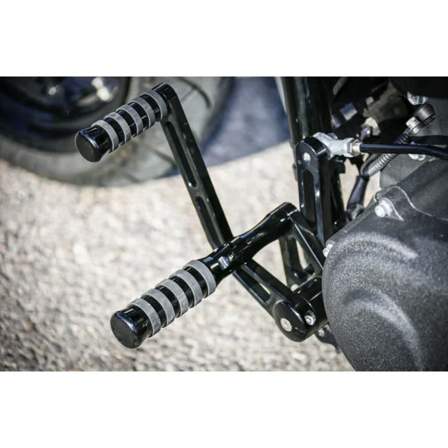 Rick's Motorcycles Rick''s Motorcycles, + 2,5" Forw. control kit. O-Ring. Black