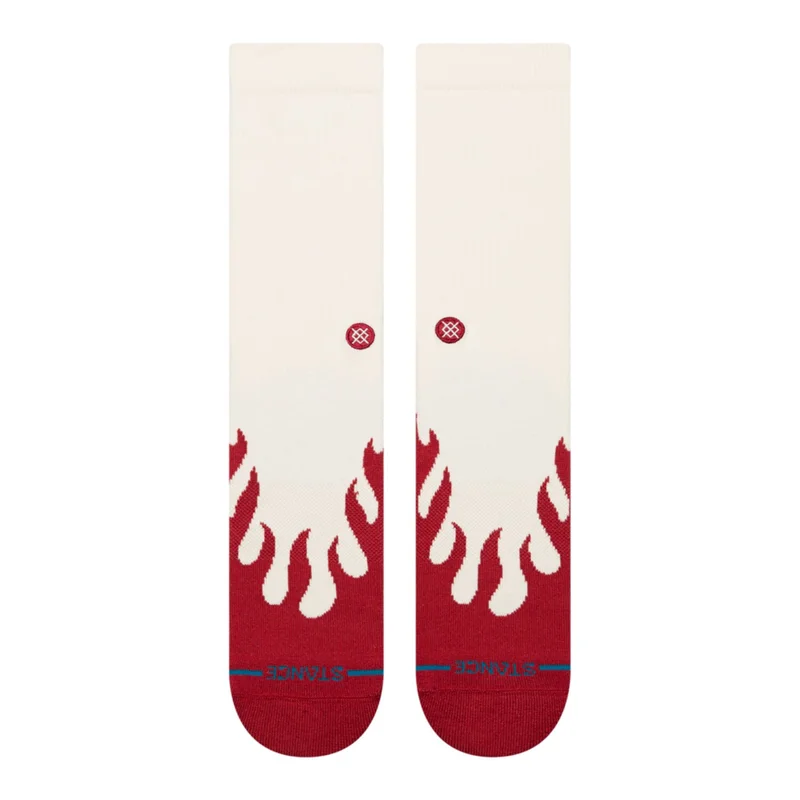 Stance Heating Up Crew socks red