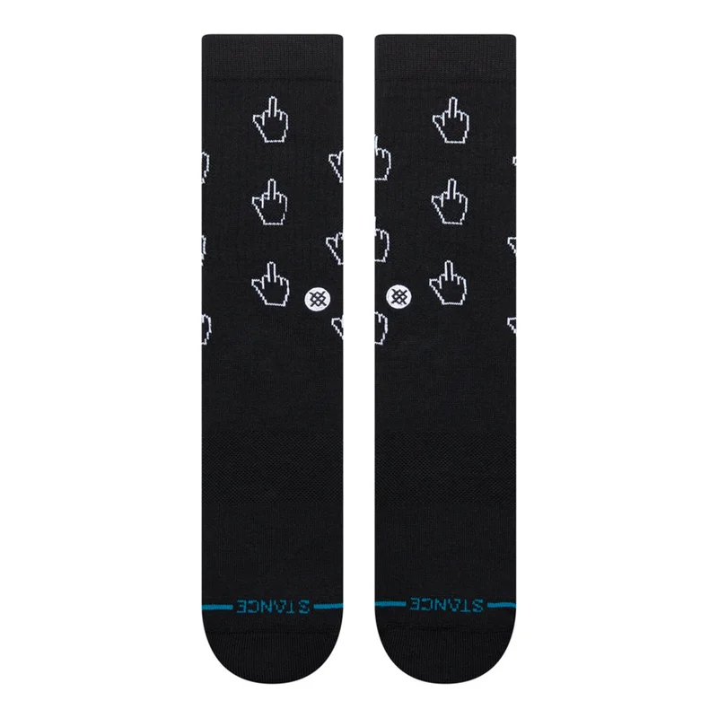 Stance Cursor Crew socks black