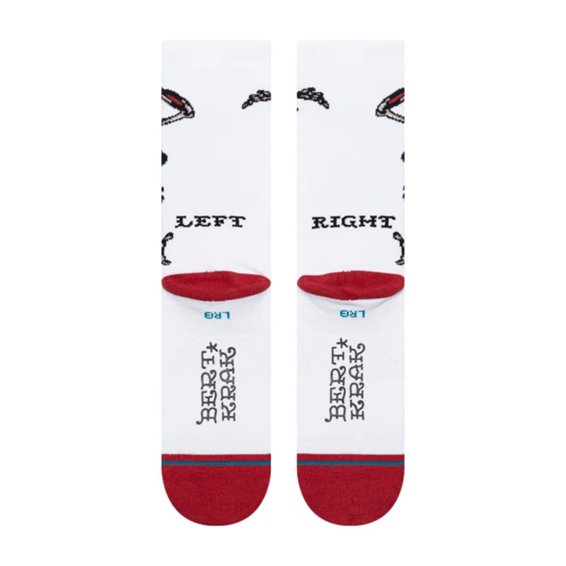 Stance Skeleton Crew socks white