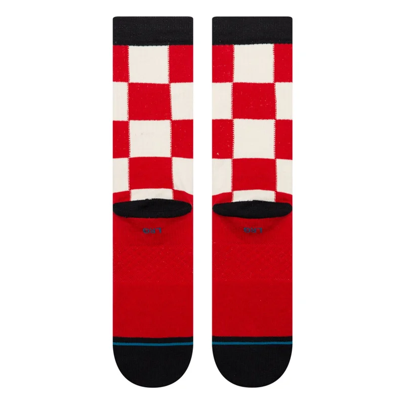 Stance Chaturanga Crew socks red