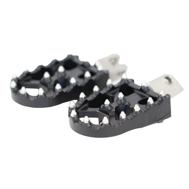 Flo Motorsports MX Style Footpeg. Black