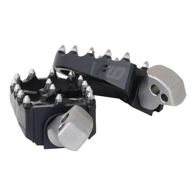 Flo Motorsports MX Style Footpeg. Black