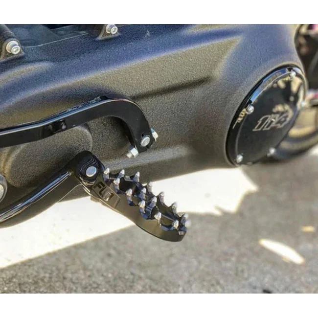 Flo Motorsports MX Style Footpeg. Black