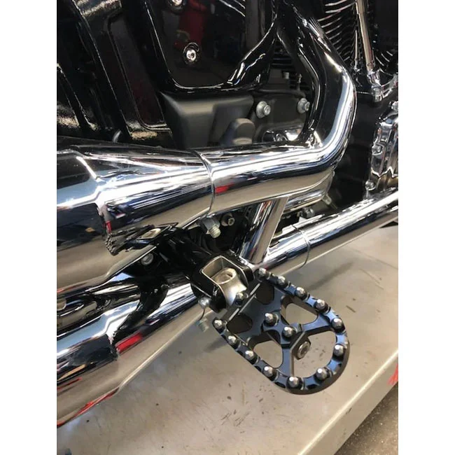 Flo Motorsports MX Style Footpeg. Black