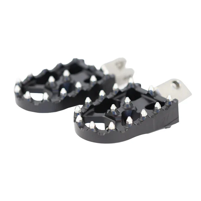 Flo Motorsports MX Style Footpeg. Black