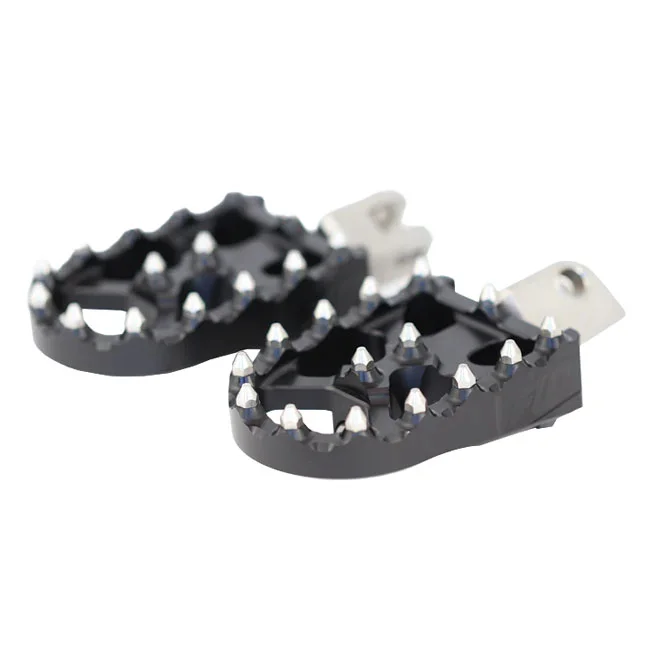 Flo Motorsports MX Style Footpeg. Black