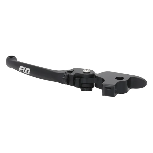 Flo Motorsports MX style brake & clutch lever set. Black