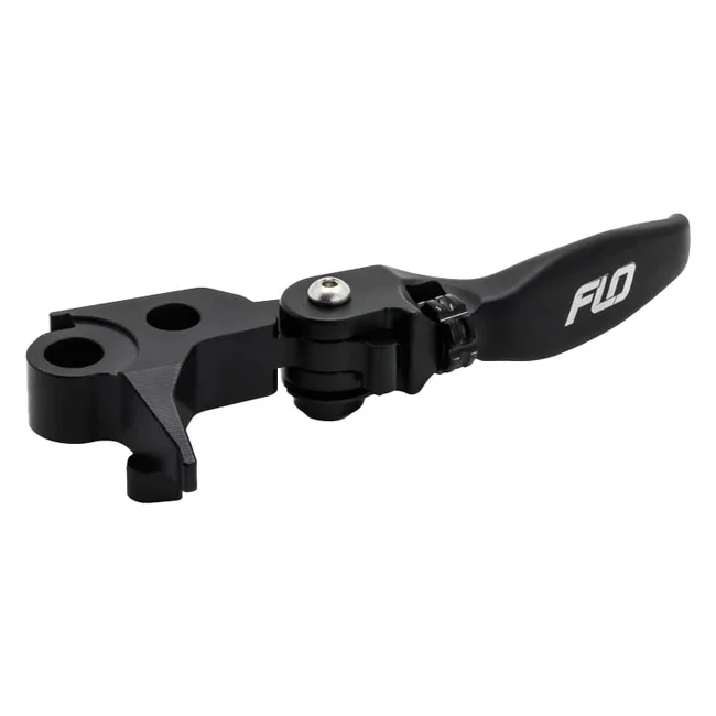 Flo Motorsports MX style brake & clutch levers. Short. Blck