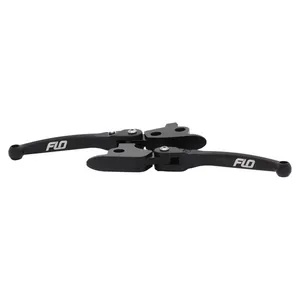 Flo Motorsports Flo Motorsports, MX style brake & clutch lever set. Black