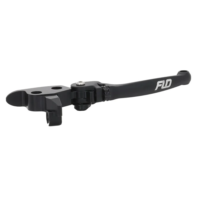 Flo Motorsports MX style brake & clutch lever set. Black