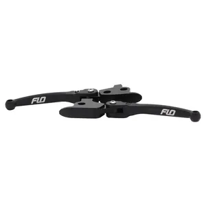 Flo Motorsports Flo Motorsports, MX style brake & clutch lever set. Black