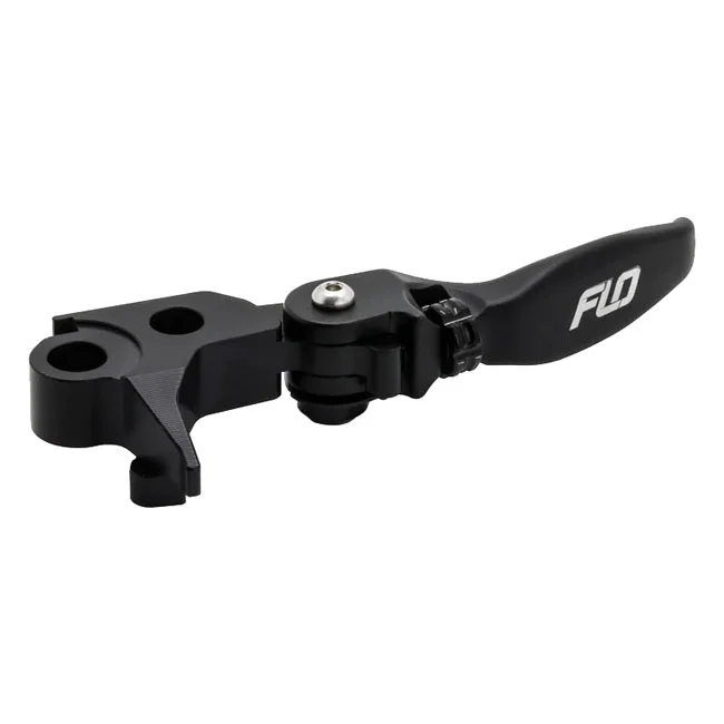 Flo Motorsports MX style brake & clutch levers. Short. Blck