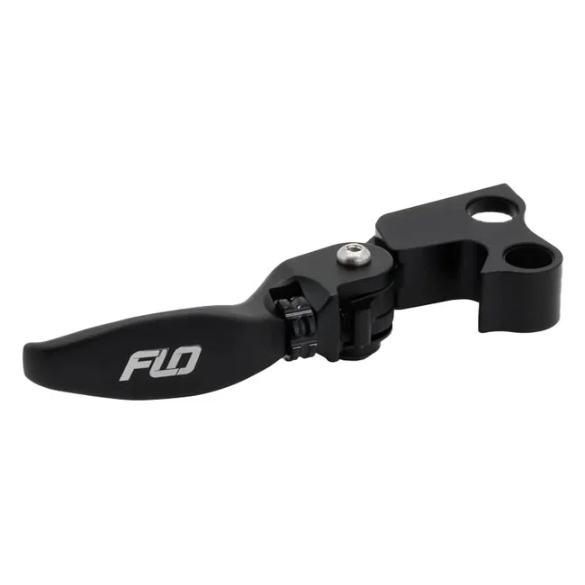 Flo Motorsports MX style brake & clutch levers. Short. Blck