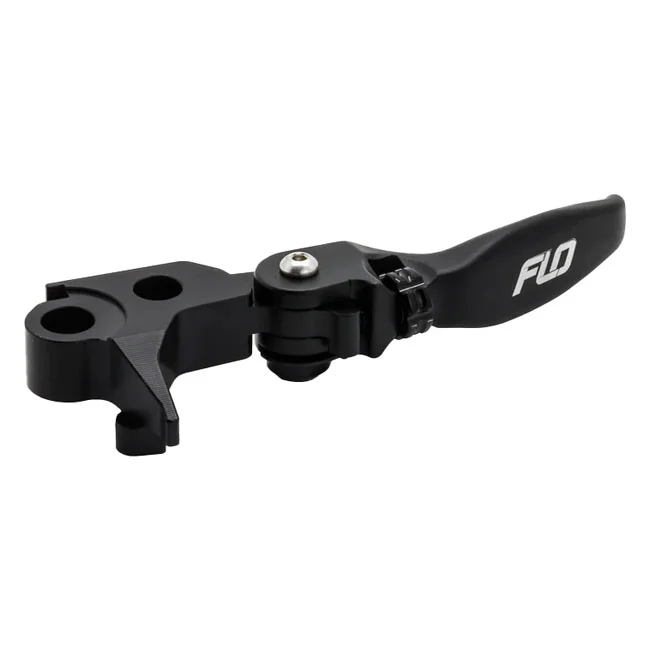 Flo Motorsports MX style brake & clutch lever set. Black