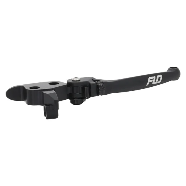 Flo Motorsports MX style brake & clutch lever set. Black