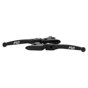 Flo Motorsports Flo Motorsports, MX style brake & clutch lever set. Black