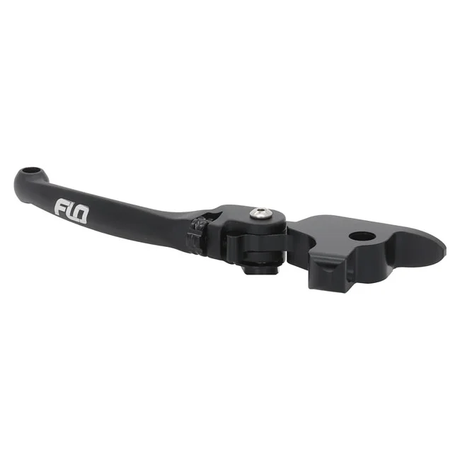 Flo Motorsports MX style brake & clutch lever set. Black