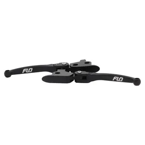 Flo Motorsports Flo Motorsports, MX style brake & clutch lever set. Black