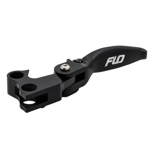 Flo Motorsports MX style brake & clutch lever set. Black