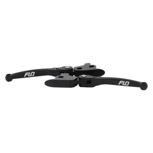 Flo Motorsports Flo Motorsports, MX style brake & clutch lever set. Black