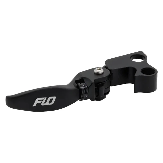 Flo Motorsports MX style brake & clutch lever set. Black