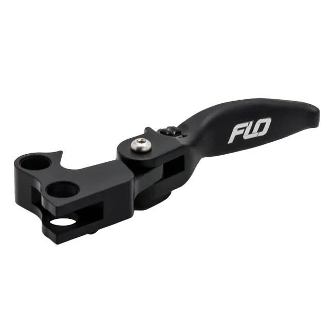 Flo Motorsports MX style brake & clutch lever set. Black