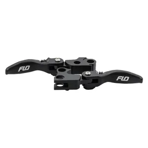Flo Motorsports Flo Motorsports, MX style brake & clutch lever set. Black
