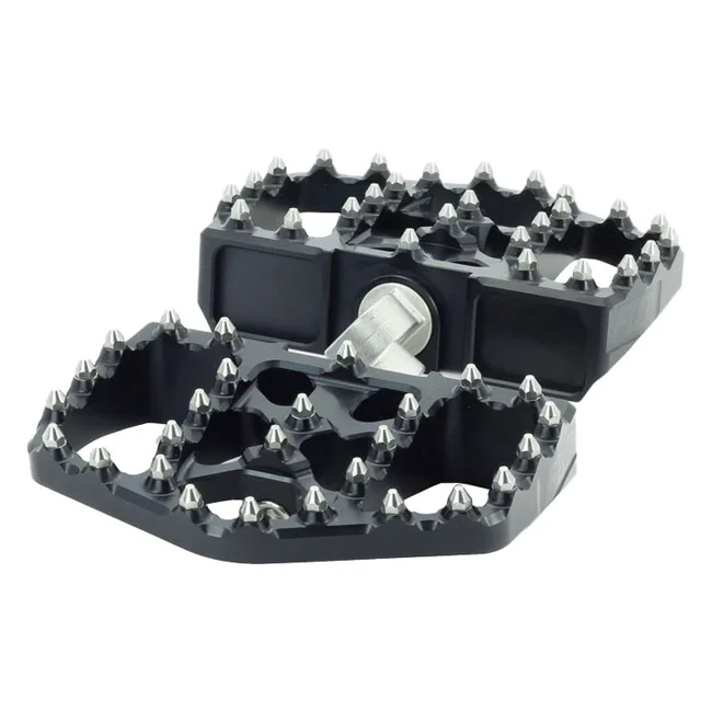 Flo Motorsports V4 BMX Mini floorboards. Black