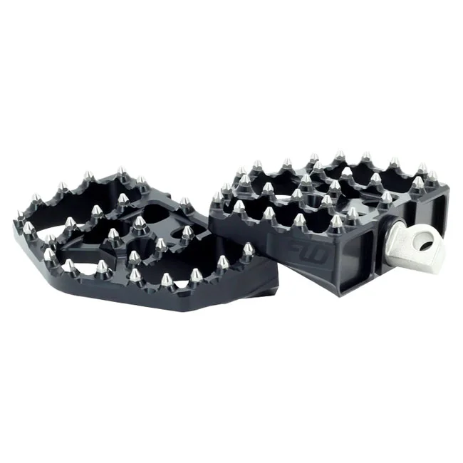 Flo Motorsports V4 BMX Mini floorboards. Black