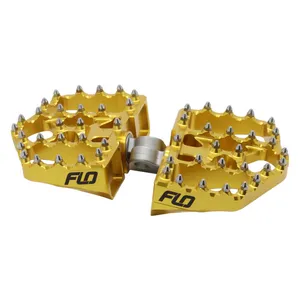 Flo Motorsports Flo Motorsports, V4 BMX Mini floorboards. Gold