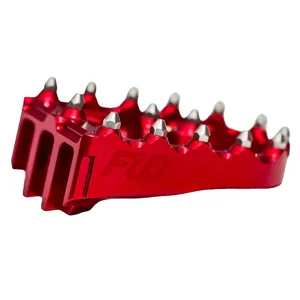 Flo Motorsports Flo Motorsports, brake arm tip (pedal). Red