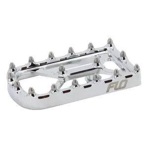 Flo Motorsports Flo Motorsports, universal brake arm tip (pedal). Chrome