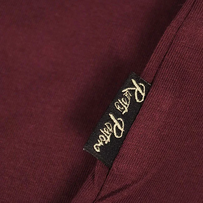Rusty Pistons Low Rod t-shirt burgundy