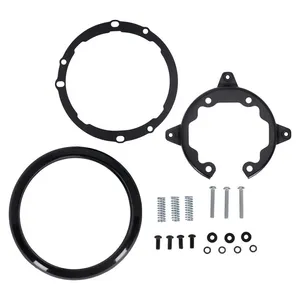 MCS MCS, Headlight Ring Trim Mounting Bracket. Black