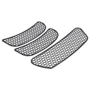 MCS MCS, Front Fairing Mesh vent Screen Grills. Black