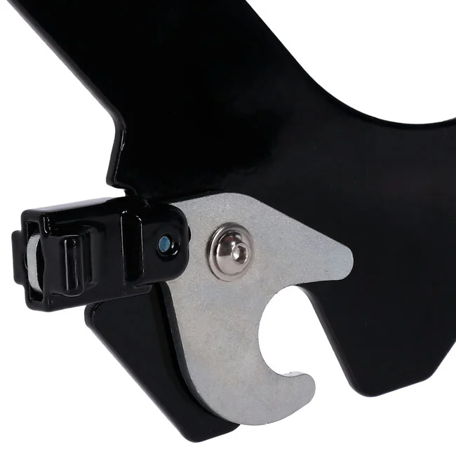 MCS Solo mount luggage Rack. Black
