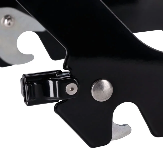 MCS Solo mount luggage Rack. Black