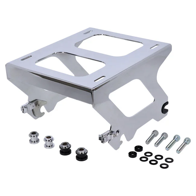 MCS Solo Mount Luggage Rack. Chrome - 721162