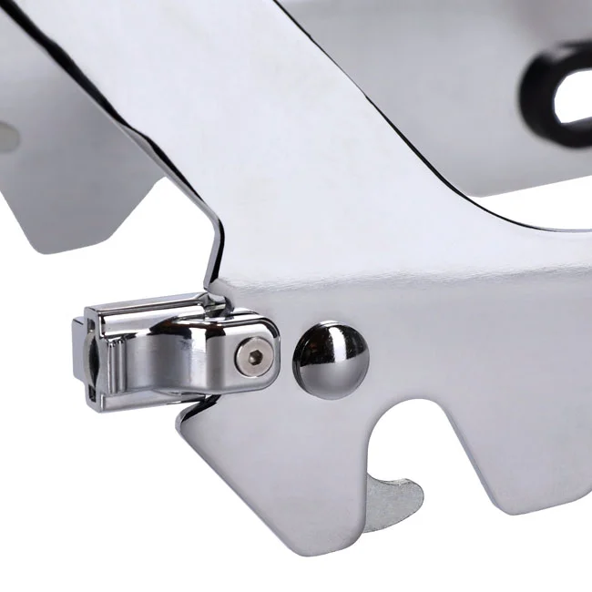 MCS Solo Mount Luggage Rack. Chrome - 721162