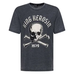 King Kerosin King Kerosin Skull 1979 t-shirt anthracite