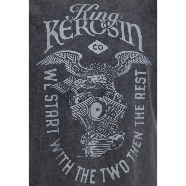 King Kerosin Kerosin King Kerosin Co t-shirt anthracite