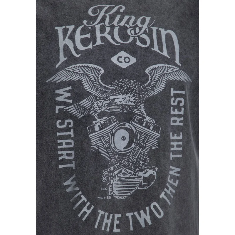 King Kerosin King Kerosin Co t-shirt anthracite