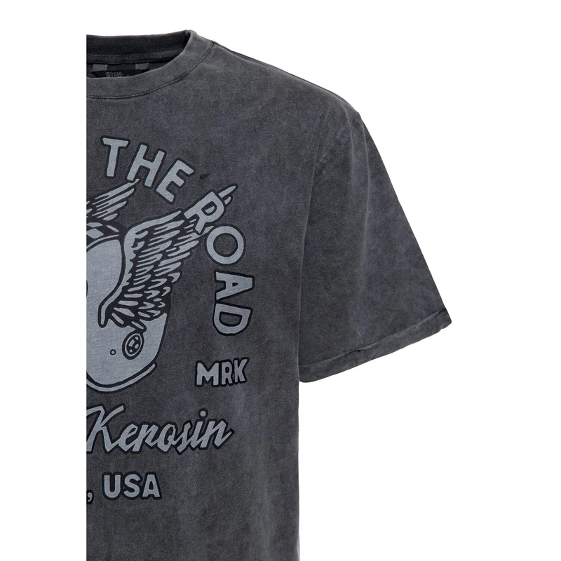 King Kerosin Spirit Of The Road t-shirt anthracite