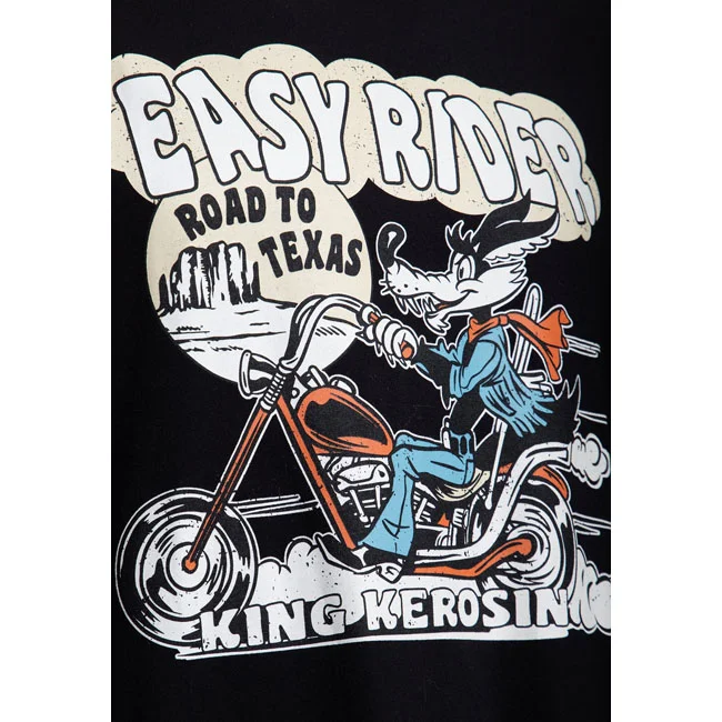 King Kerosin Easy Rider t-shirt black