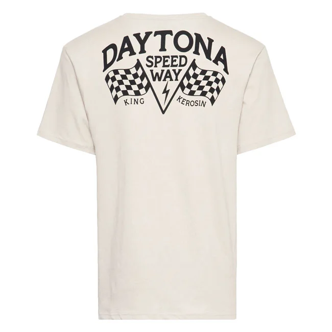 King Kerosin Kerosin Daytona Speedway t-shirt off white